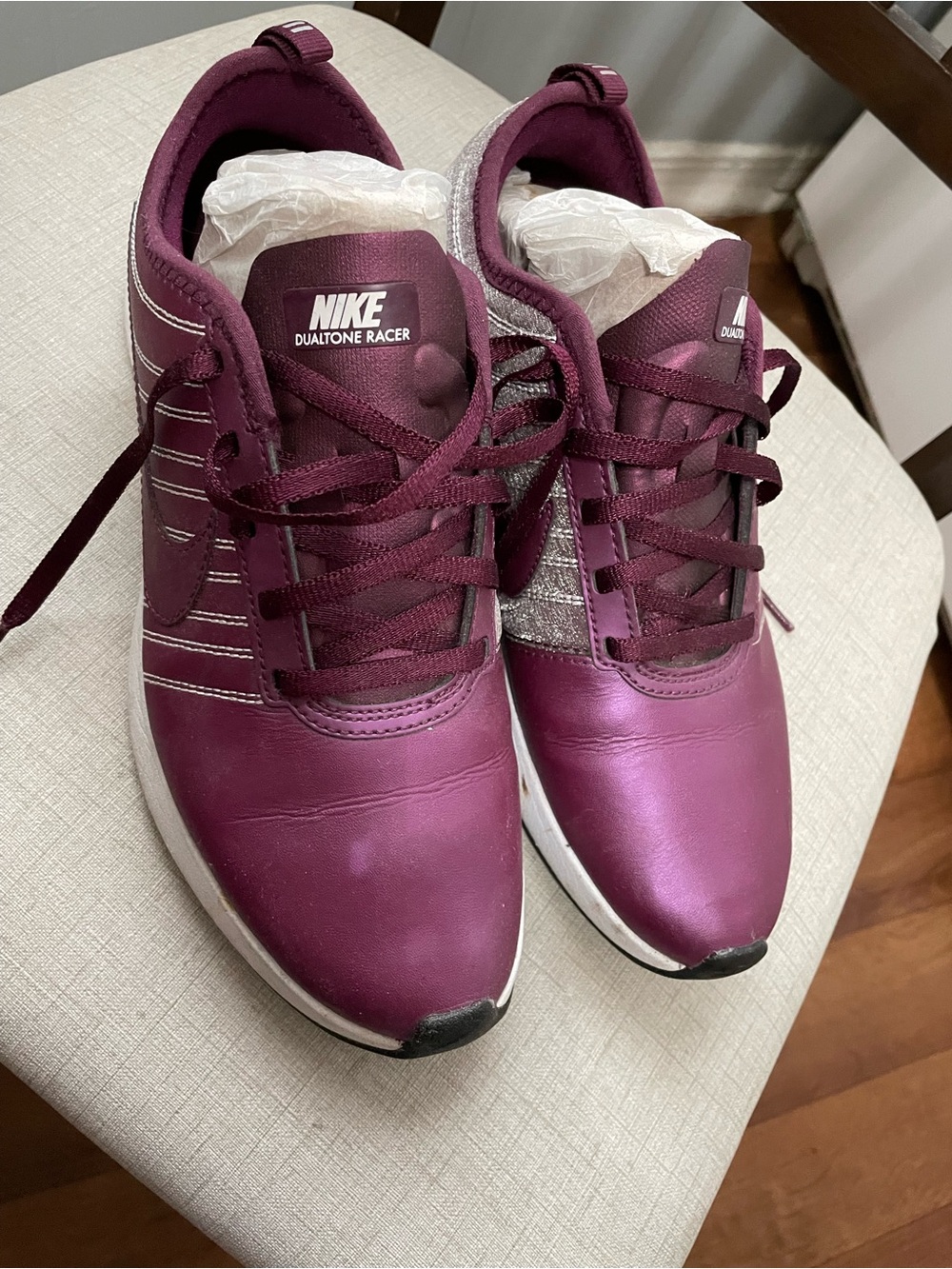 Nike Dualtone Racer Women's Sneakers in Plum